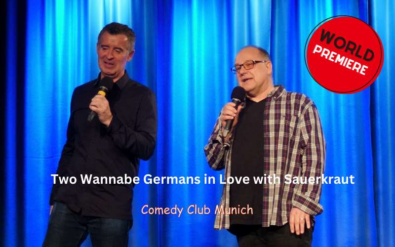 World Premiere of the Comedy Show "Two Wannabe Germans in Love with Sauerkraut" Leaves the Audience in Fits of Laughter! 🤣 Pajo Mel 800 × 500 Px